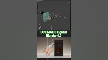Achieve Pro-Level Cinematic Lighting in Blender with These Tips #shorts
