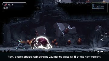 Parry attacks in Metroid Dread