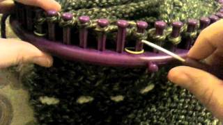 Decreasing the Crown on a 48 Peg Loom Part 1