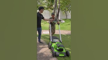 Trợ thủ đắc lực cho tất cả các sân vườn có thảm cỏ rộng giúp cỏ luôn được chăm sóc xanh tươi #catco