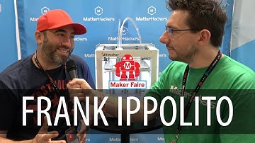 Talking 3D Printing with Frank Ippolito at the Matterhackers booth at Maker Faire Bay Area 2017