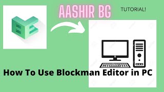 New Blockman Editor in PC for free! Make your Game For Free | Tutorial | Aashir BG screenshot 2