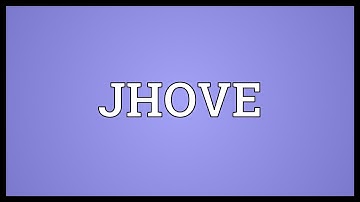 JHOVE Meaning