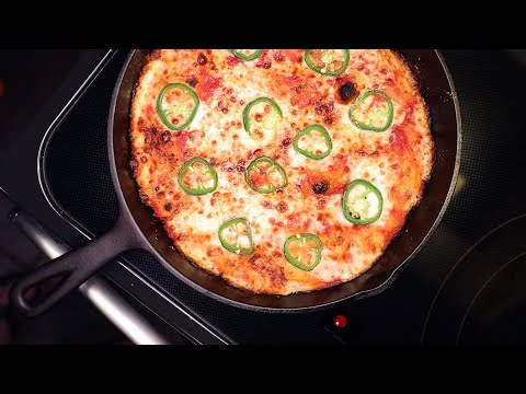 Cast Iron Pan Pizza - Sip and Feast