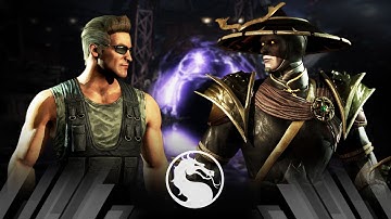 Mortal Kombat X - Johnny Cage Vs Dark Raiden (Very Hard)