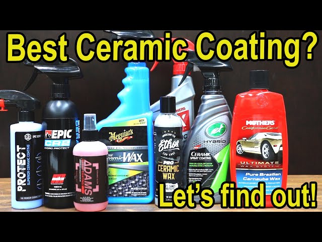 Best Ceramic Spray Coating? Mothers vs Meguiars, Epic Elements