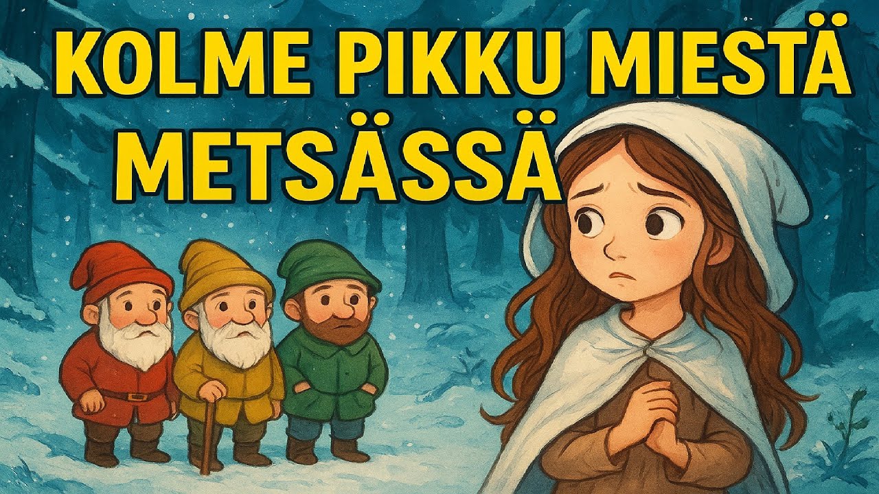 KOLME PIKKU MIESTÄ METSÄSSÄ – Grimmin veljesten klassinen satu suomeksi – opettava iltasatu lapsille