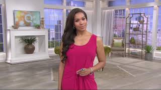 Judith Ripka Sterling Blue Drusy Heart Ring auf QVC