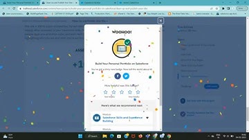 Clean Up and Publish Your Site | Build Your Personal Portfolio on Salesforce