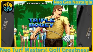 The Greatest Golf Game Ever Made! Neo Turf Masters on the Neo Geo AES! Retro Gaming Golf Perfection! screenshot 2