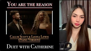 You are the reason(Calum Scott & Leona Lewis) female part |Cover by Catherine