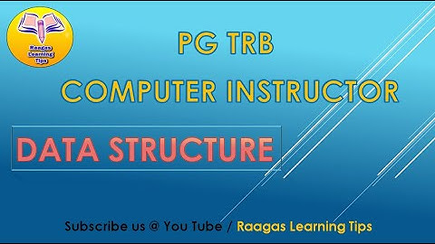 TRB Computer Instructor DataStructure 3