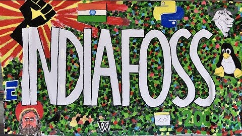 In conversation with participants at IndiaFOSS 2.0