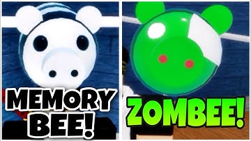 How to get “ZOMBEE” + “MEMORY BEE” BADGES in PIGGY RP : INFECTION - ROBLOX