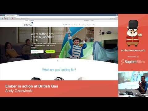 Ember in action at British Gas, by Andy Czerwinski @ Ember London
