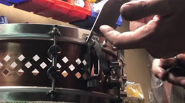 VK snare drum throw setup