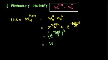 Mod6 Lec11: Properties of Twiddle Factor