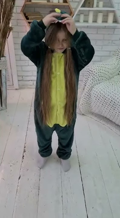 Крокодил Дино LoveKigurumi - оригинальные пижамы кигуруми - YouTube