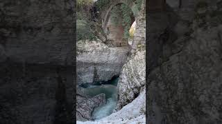 martvili canyon river waterfall kutaisi georgia winter december جورجيا شلالات كوتايسي