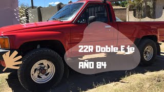 TOYOTA 4X4 DOBLE EJE PAILA LARGA 84 EN VENTA