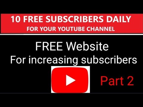 How to Get Free  Subscribers (the Real Way)