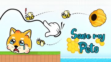 Save My Pets Game Level 1-35 Walkthrough Review #games #gameplaywalkthrough #gameplay #puzzlegame