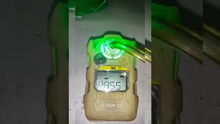 Calibration of MSA ALTAIR 2X single gas H2S portable Detector