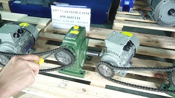 Tăng Giảm Tốc Độ Motor Giảm Tốc Bằng Bánh Răng Nhông Xích, 0901460163