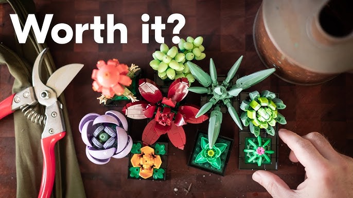 Review of LEGO 10329 Tiny Plants from the LEGO Botanical
