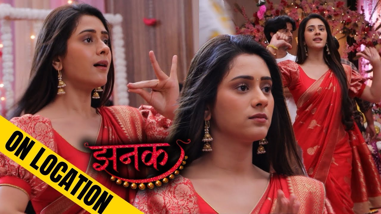Jhanak | Jhanak danced in front of the whole family | Hiba Nawab | Behind The Scenes | Telly X