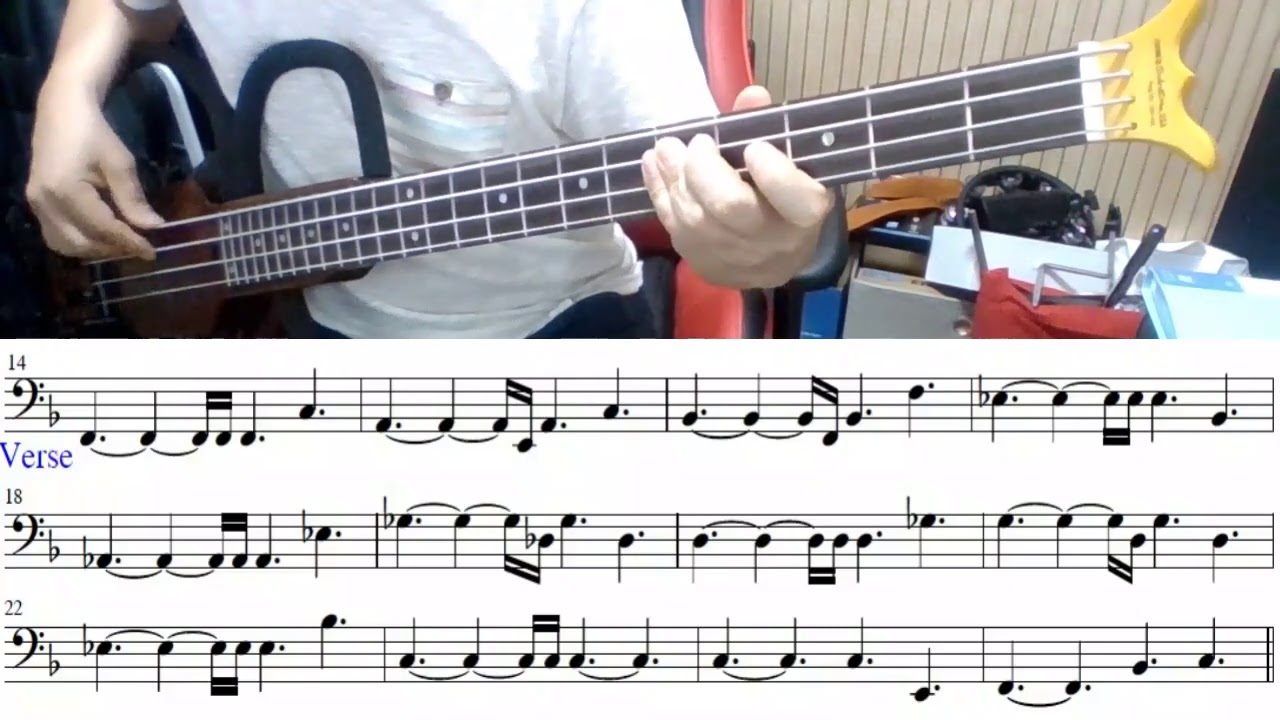 Bass Cover Color My World Chicago YouTube Bass cover color my world chicago youtube