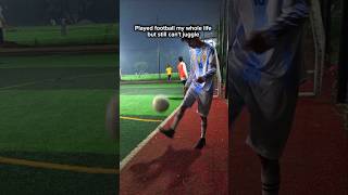 The Football Paradox:Playing for Years But Can&#39;t Juggle 😂⚽️ #Shorts