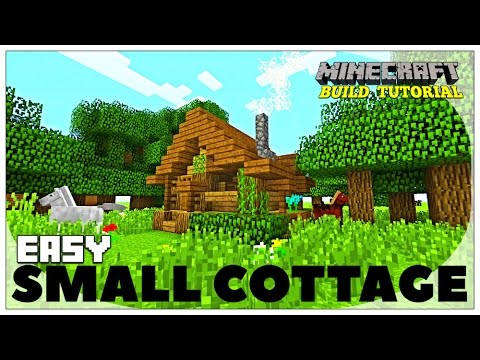 Minecraft: How To Build A Small Survival House Tutorial 