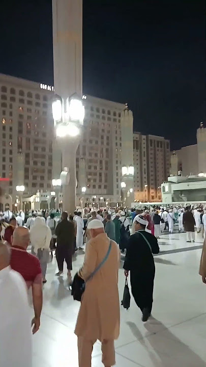 Suasana Selepas Waktu Subuh Di Masjid Nabawi Madinah Al Munawwarah