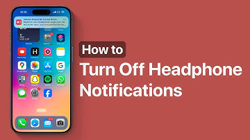 How To Turn Off Headphone Notifications On iPhone 16 Pro