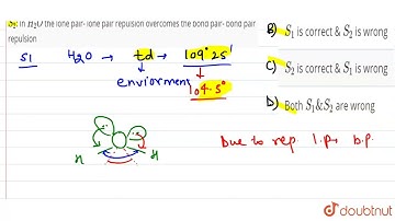 Given below are two statements : one is labelled as Assertion A and the other is labelled as Rea...
