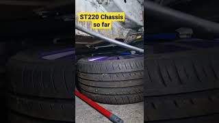 ST220 mid-week progress update #automotive #chassistreatment, #shorts #youtubeshorts #fordst