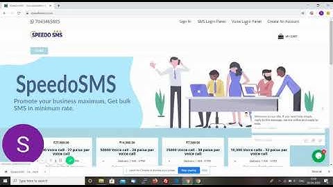 Demo video of Bulk Voice calls