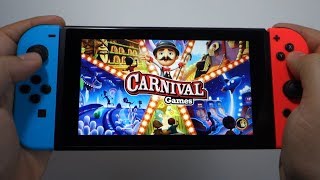 Carnival Games Nintendo Switch Gameplay Youtube