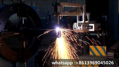 KASRY 8 Axis CNC Round Pipe Tube Plasma Gas Cutting Beveling Machine