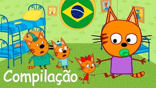 KidECats em Portugues | Coleção dos episódios mais legais de 2020 | Desenhos para crianças TOP 10