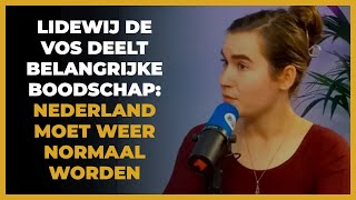 Download Lagu Lidewij de Vos heeft duidelijke boodschap: ´Nederland moet weer normaal worden´ MP3