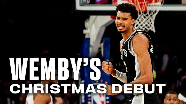 Victor Wembanyama's 42 PTS, 18 REB vs New York Knicks