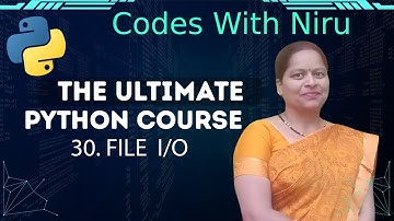 File I/O in Python | Read & Write Files Easily | Python File Handling Tutorial
