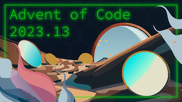 Advent of Code 2023 Day 13 - Point of Incidence - Programming Problems EP29
