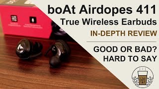 boat airdopes 411 true wireless earbuds