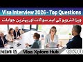 Visa Interview 2026 | Most Common Questions & Perfect Answers in Urdu | Complete Preparation Guide