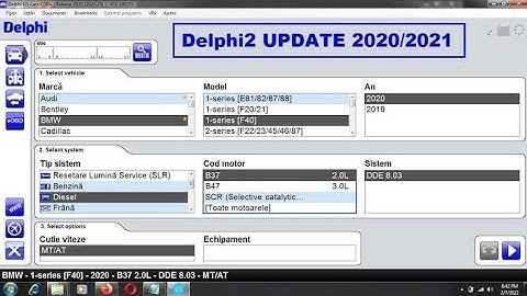 Delph DS Release 2021.10b vci 100251 Installation & New Software download
