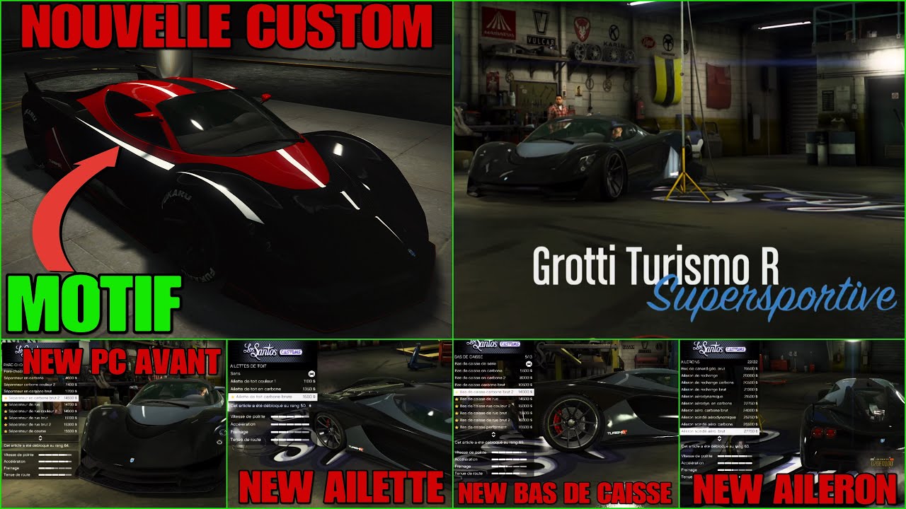 [DLC] TURISMO R - NOUVELLE CUSTOM ET MOTIFS DANS GTA ONLINE «THE ...
