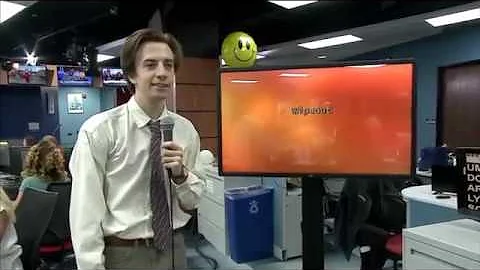 So Awkward: Guy Walks Into A Newsroom To Sing 'Wip...
